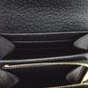 Gucci Кошелек женский Ophidia, полосатый, двойного сложения, из канваса и кожи, черный 719887-DJ2DG-1060