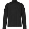 STONE ISLAND Поношенная куртка с молнией для мужчин, черная K1S1512000-32S00WN-V0129