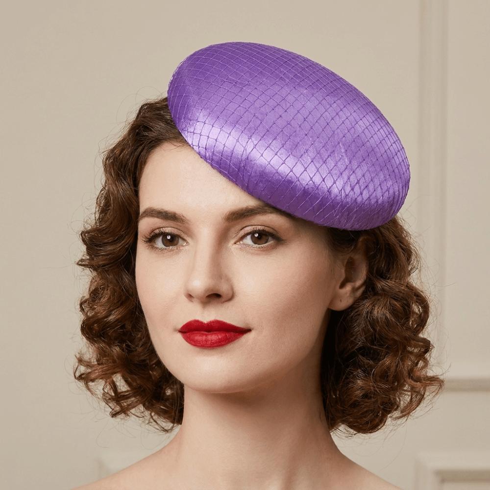 Wide Brim Fascinator Base Headpiece Masquerade Top Hat Vintage Fascinator Hat Photography