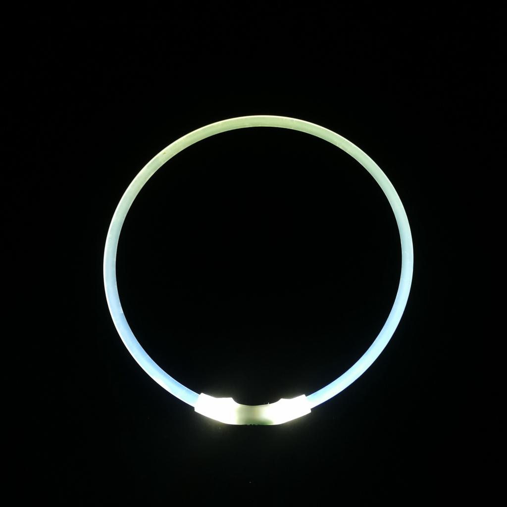 LED Dog Collar Light USB Rechargeable Glow Pet Dog Collar For Night Security