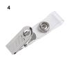 10/20/50pcs 4 Styles High Quality Anti-lost Key Name Tag Lanyard Clips for ID Badge Card Holder