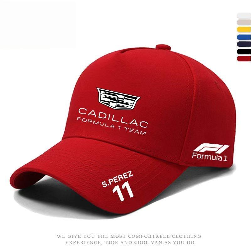 BFPHV1 Кепка-утка Формула 1 Команда Cadillac, Кепка для фанатов, Бейсболка для защиты от солнца при занятиях спортом на открытом воздухе