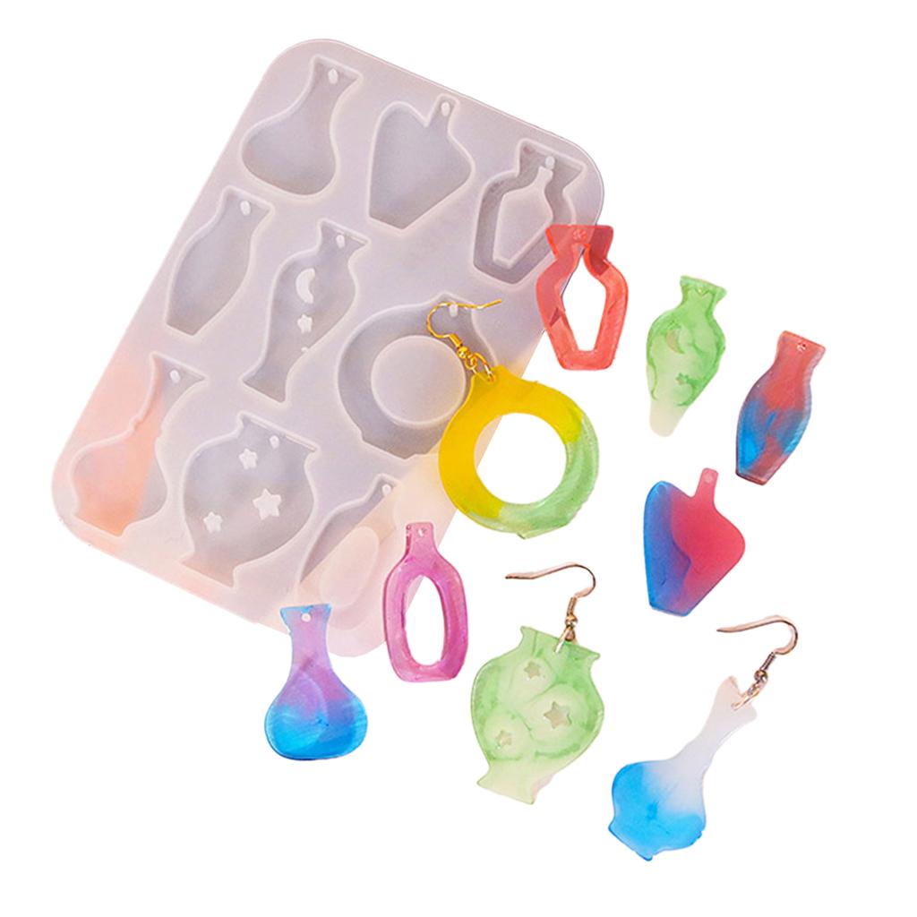 Кристальная смола силиконовая форма геометрическая в форме грибовидного облака подвеска формы для серег листинг украшение изготовление шарм DIY