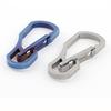 Titanium Keychain Hook EDC Tool Max Load Capacity 50kg Keychain for Hiking Camping Outdoor Multi-Tool (Titanium)