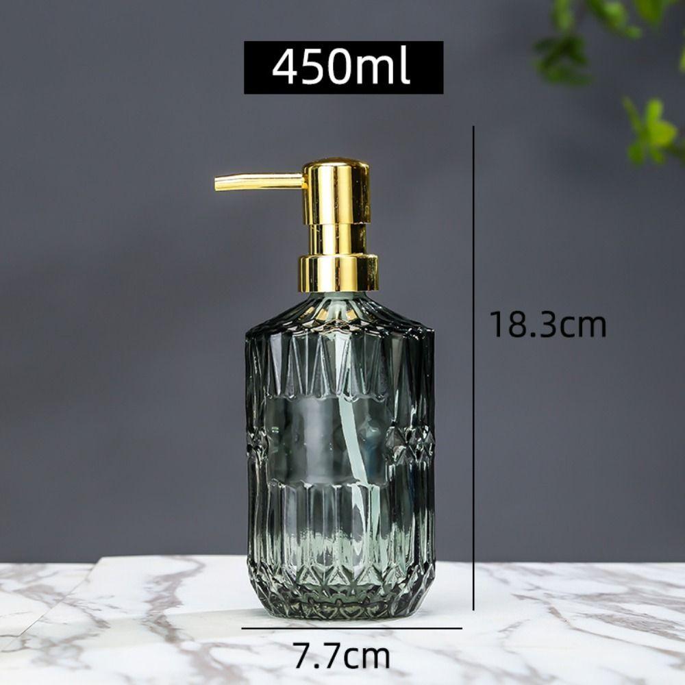450 мл бутылка шампуня лосьона стеклянная бутылка дезинфицирующего средства для рук новый ручной дозатор мыла