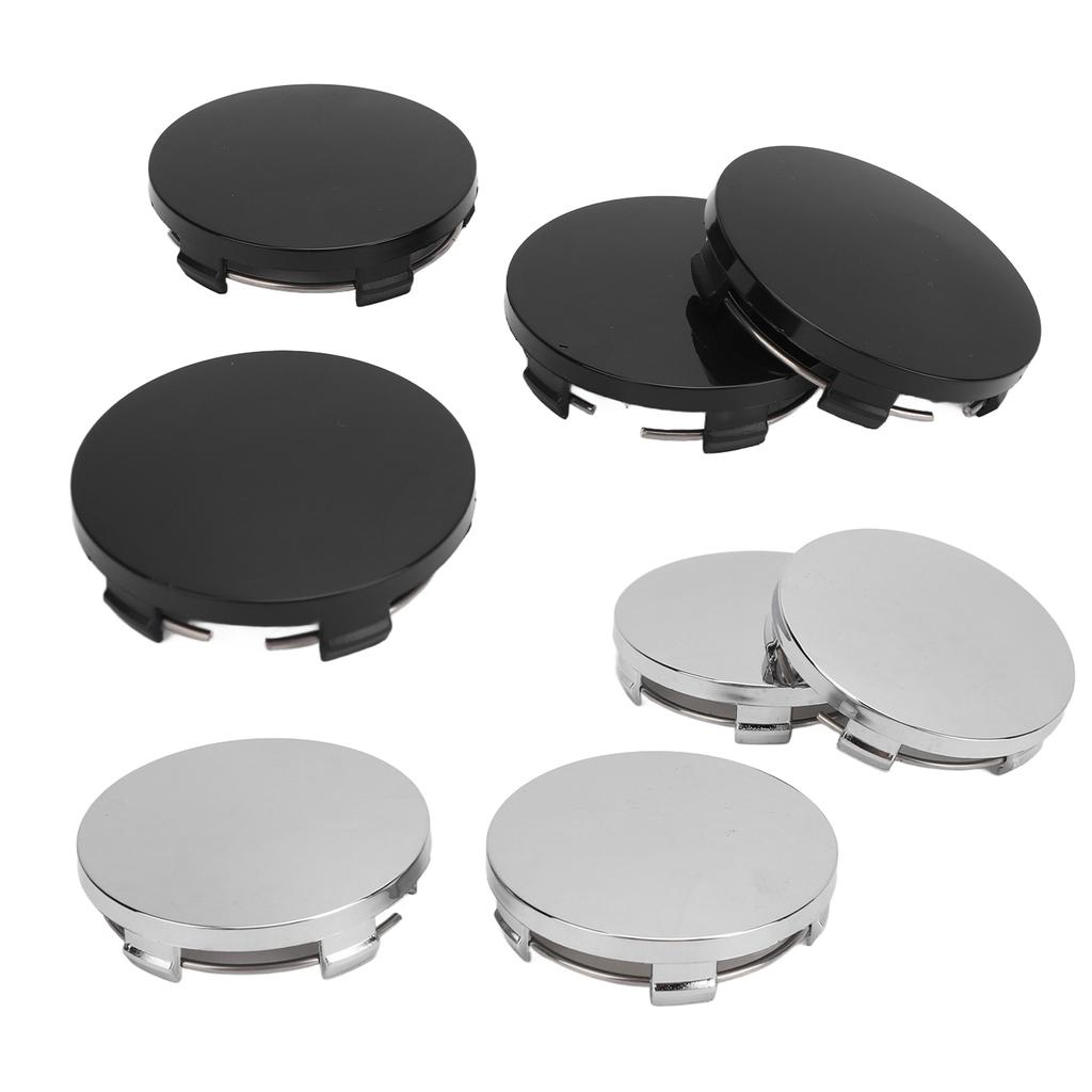 Центральная ступица колеса, универсальная стильная крышка центра ступицы, прочное крепление, ABS-металл, 60 мм, ударопрочная для автомобилей