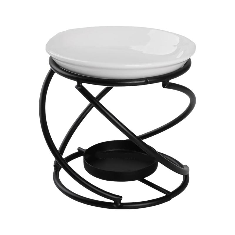 Декоративные керамические аромалампы для эфирных масел, диффузор ароматов для ароматерапии, подставка-подсвечник для чайной свечи для комнаты для медитаций