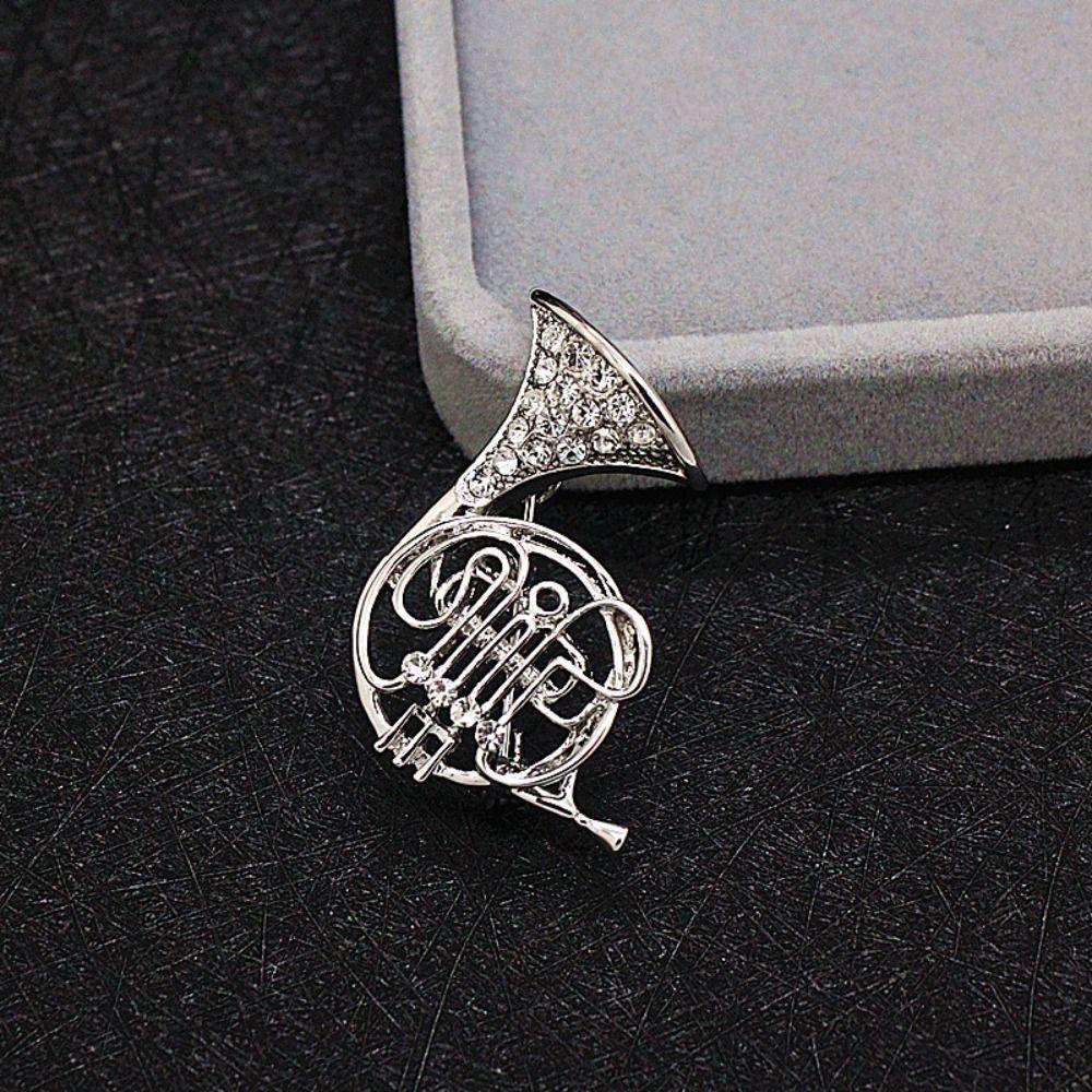 Coat Collar Pin Music Score Brooch Women Brooch Korean Style Badge Musical Instruments Brooch