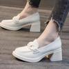 Fashion 2025 New Ladies Shoes Slip-on Women's High Heels Fashion Round Toe Office and Career Hot Sale Best Seller Comfortable High Heels