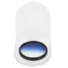 JuneStar 67mm SLR Lens Gradient Filter for Canon Nikon Sony Olympus Fuji Camera LensesGradient Blue