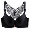 Seamless Front Closure Bra Butterfly Adjustable Push Up Bra Plus Size Bras for Women Wireless Bralette