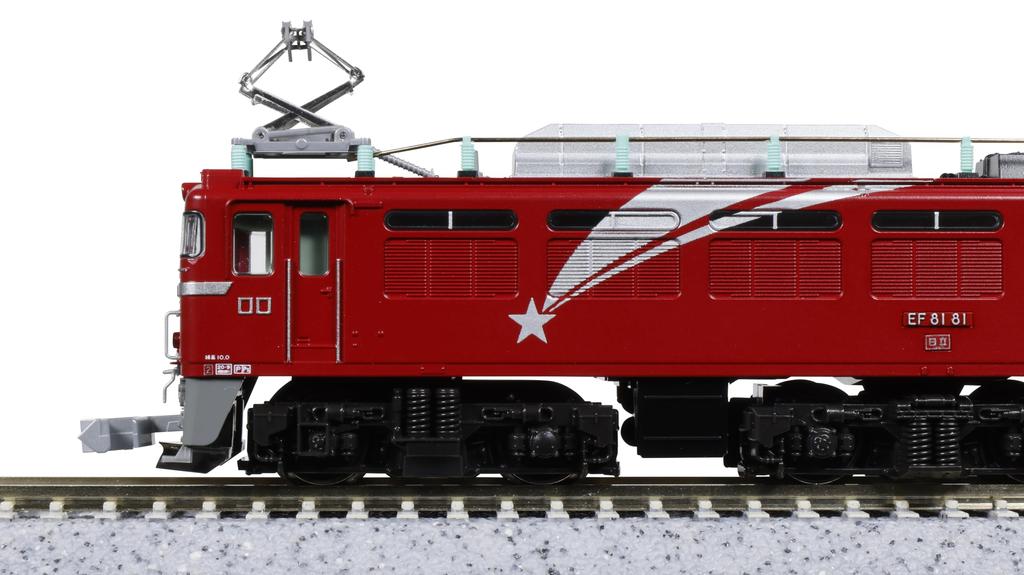 KATO модель электровоза EF81 81 в цвете «Хокутосэй», масштаб N, 3066-E