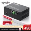 Промышленный гигабитный Ethernet и RS485 оптоволоконный медиаконвертер