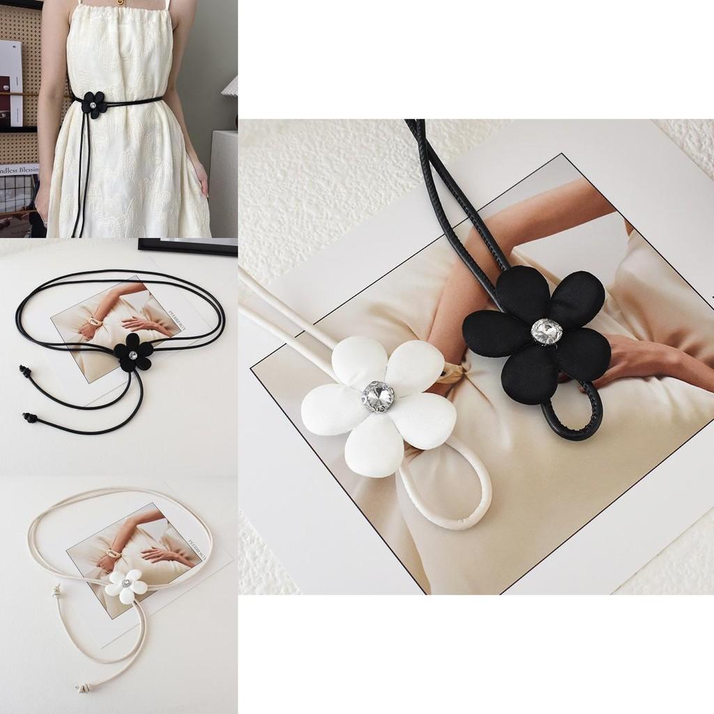 Элегантный женский пояс из искусственной кожи с цветочным узором, мягкий и универсальный модный аксессуар