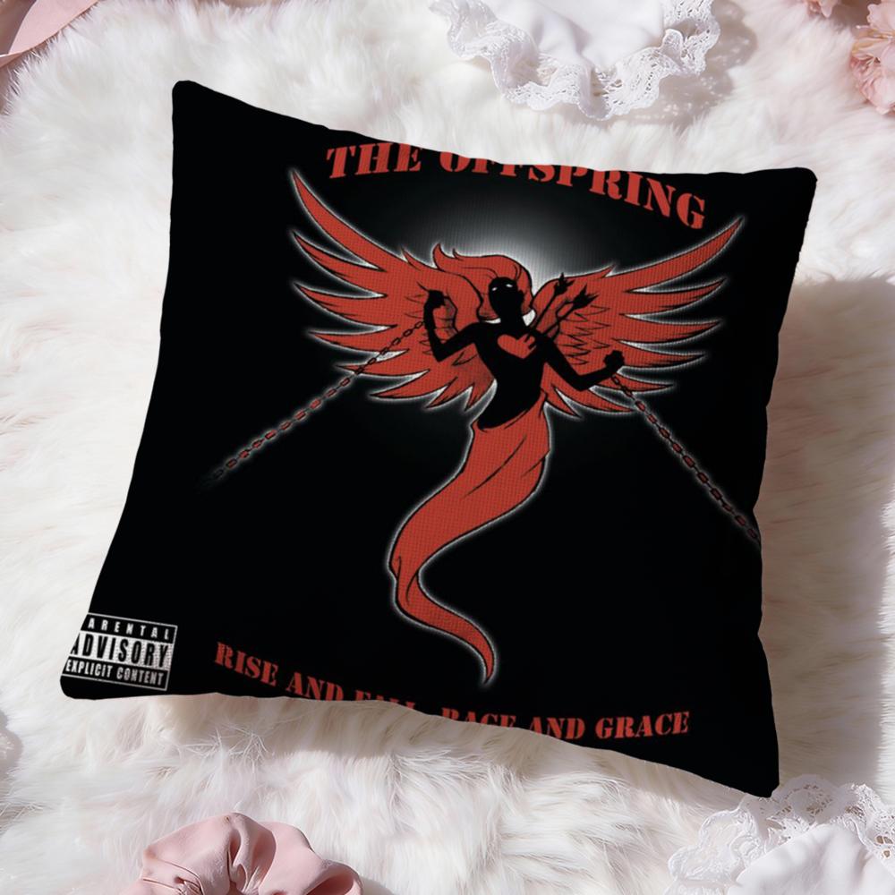 The O-Offspring Cushion Cover Premium Comfort Reversible Pillow Cove -Two in One Design for Any Room & Car Interior