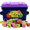 Dumpster Dice Fast-Paced Family Dice Game Fun 4-Player Board And Dice Game With Dumpster, 80 Dice, And Stickers Perfect For Trave