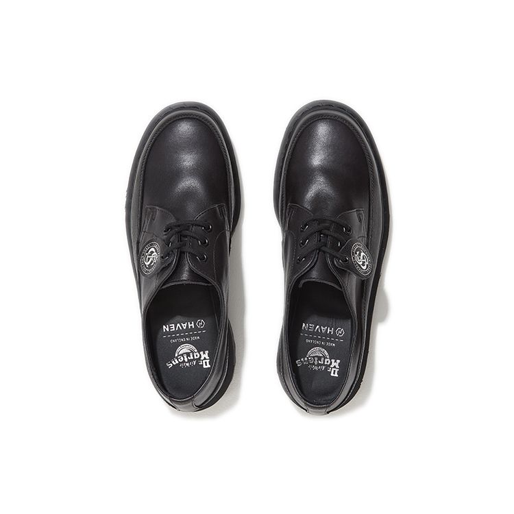 Dr. Martens Haven X 3 Eyelet Low Top Casual Shoes Unisex Casual Shoes Black 27409001