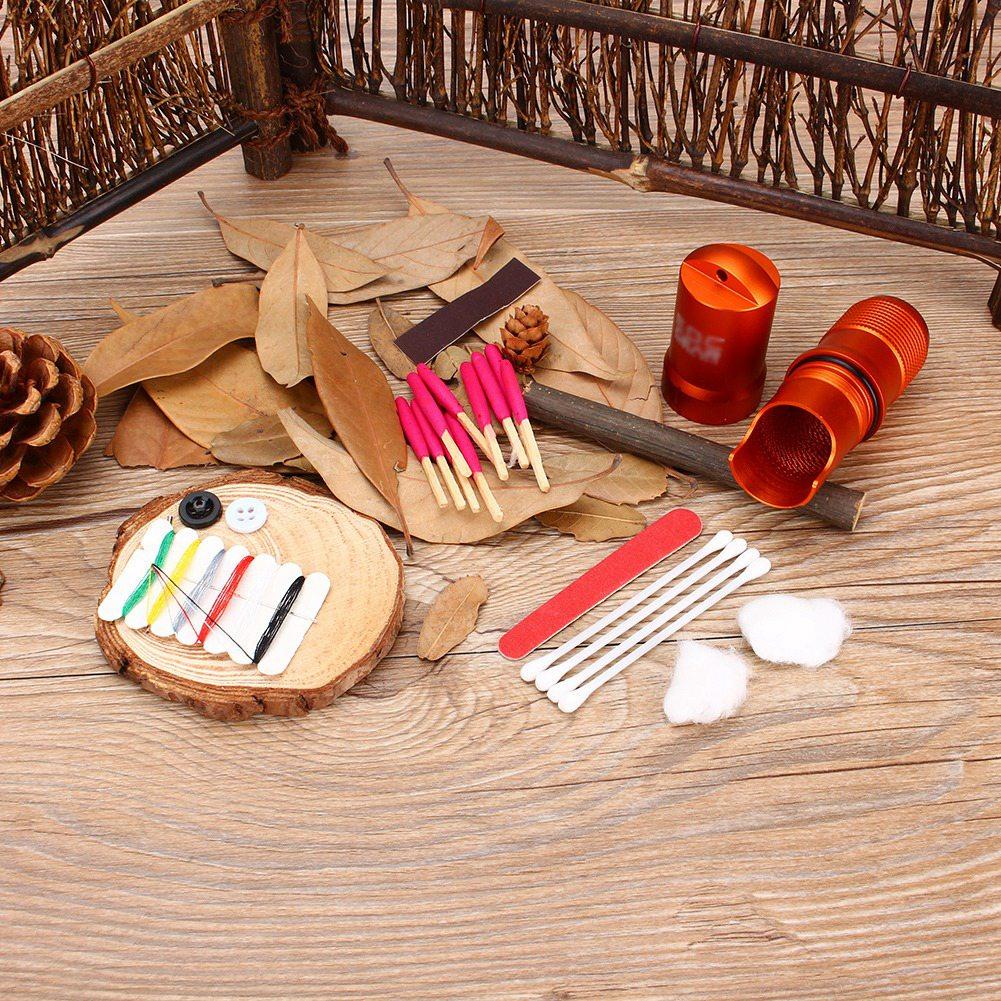 Водонепроницаемый контейнер-капсула с уплотнением, держатель для бутылки, коробка для инструментов для выживания EDC для походов на открытом воздухе