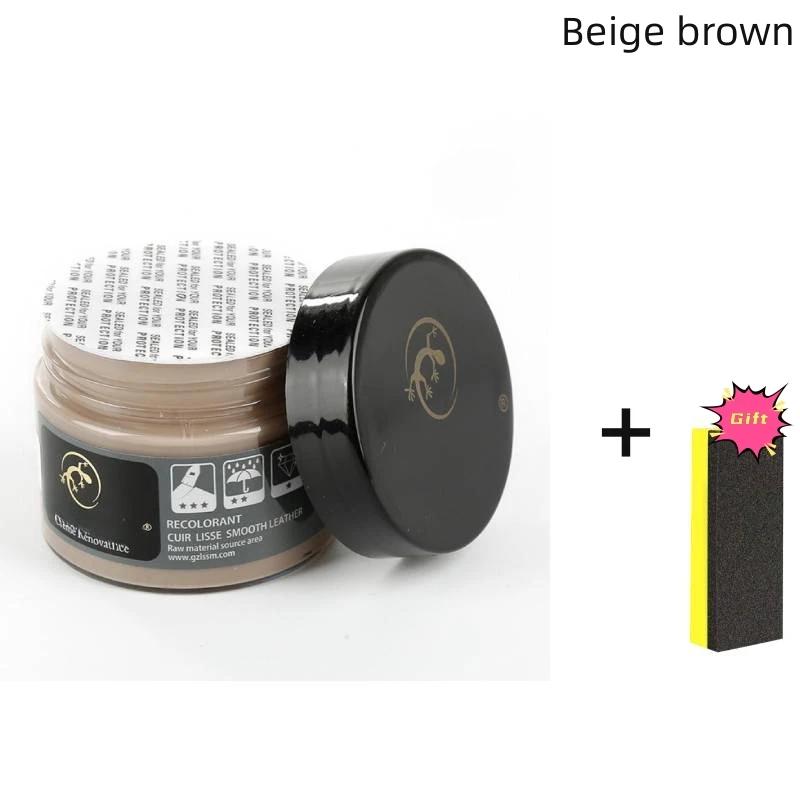 50 мл Жидкий набор для ремонта кожи для автомобиля, автопаста для ухода за сиденьями, диванами, царапинами, трещинами, подарочная губка для краски