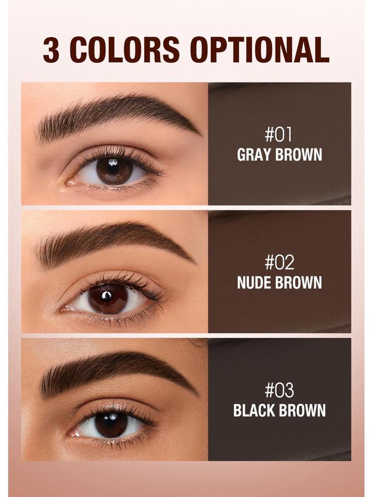 O.TWO.O Long-lasting Volumizing Eyebrow Wax Tint - Natural Shaping, Non-fading SC069.