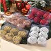 6Pcs/Set 6Cm Christmas Balls Decorations Christmas Tree Ornaments Hanging Pendants Home Party Decor