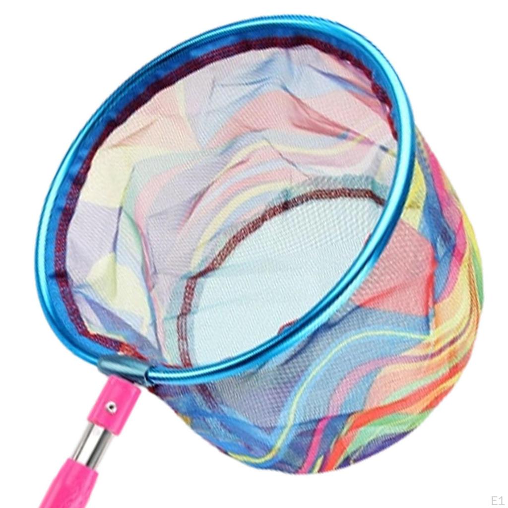Children's Telescopic Fishing Net for Outdoor with Retractable Handle Collecting