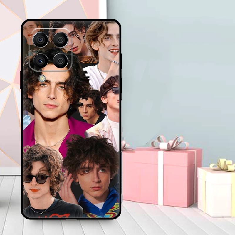 Тимоти Шаламе Актер Чехол Для Samsung Galaxy M06 M11 M31 M14 M34 M54 M12 M32 M52 M15 M13 M16 M36 M56 M53 M35 M55