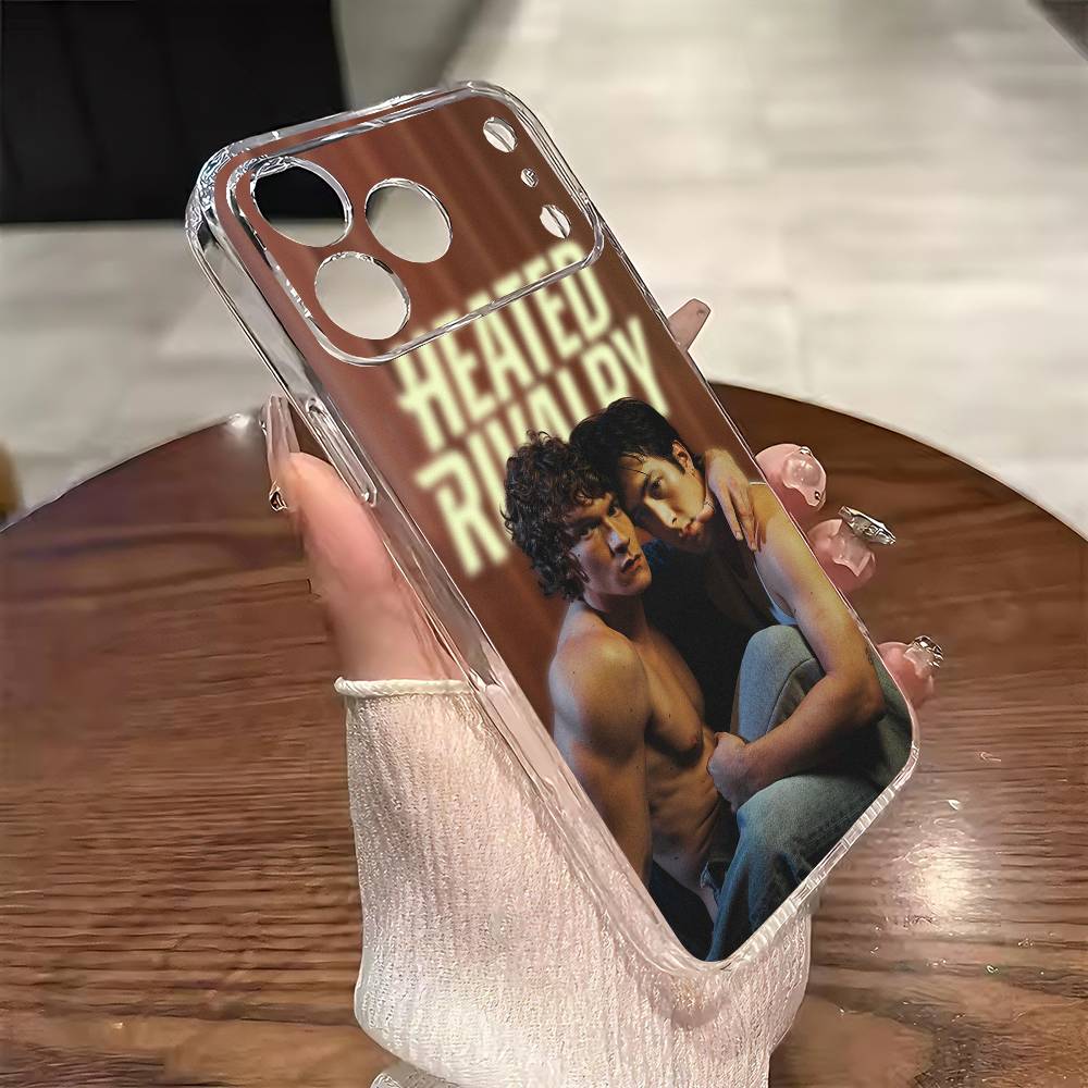 H-Нагретое противостояние Чехол для телефона Для iPhone 17 16 15 14 13 12 11 Mini Pro Max Plus Прозрачная крышка