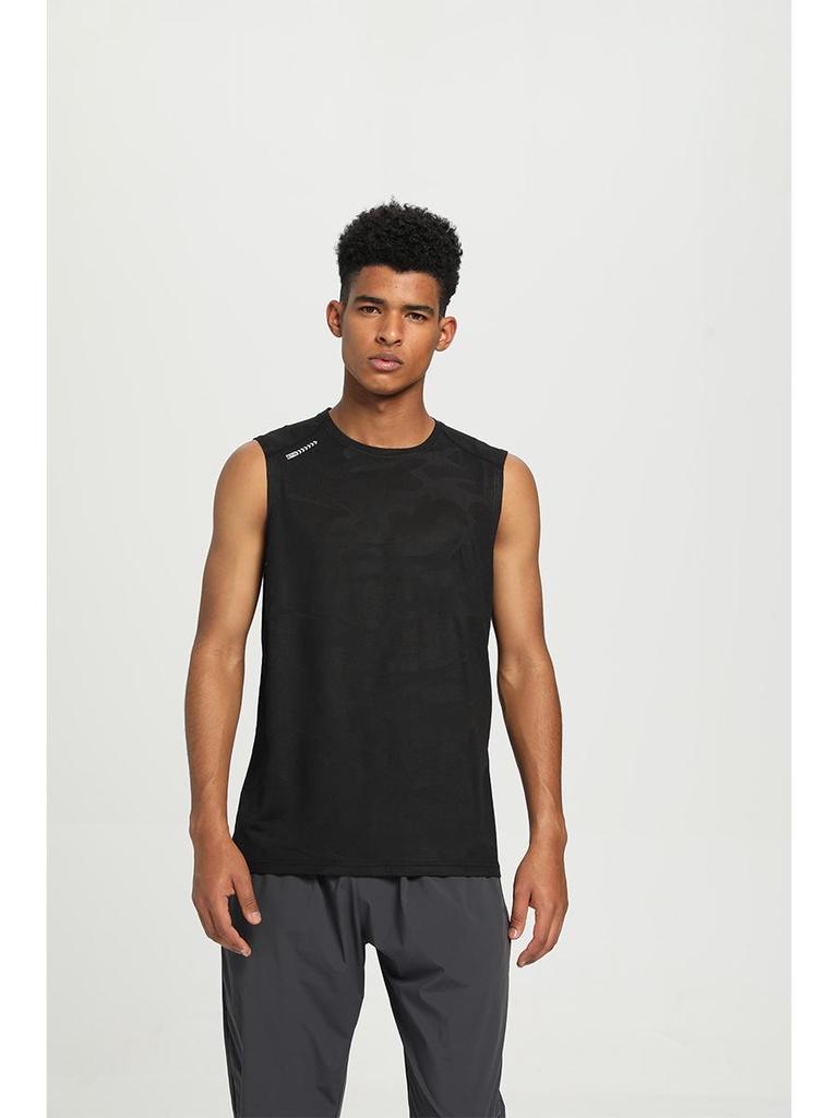 Мужская быстросохнущая спортивная майка без рукавов для летних тренировок и баскетбола