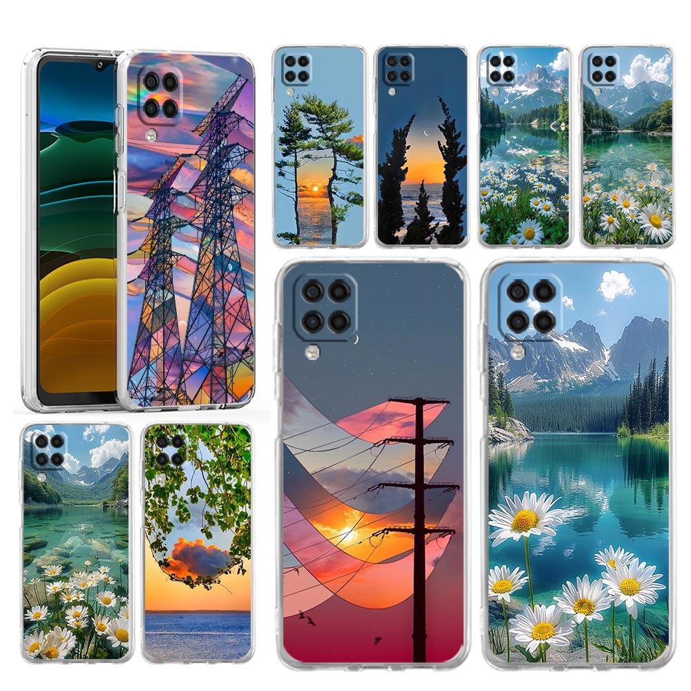 Cute Pretty Indie Hot Pink Phone Case For Samsung A13 A33 A73 A53 A23 A51 A71 A21S A12 A31 A41 A05s A03S A15 A25 A32 5G Cover