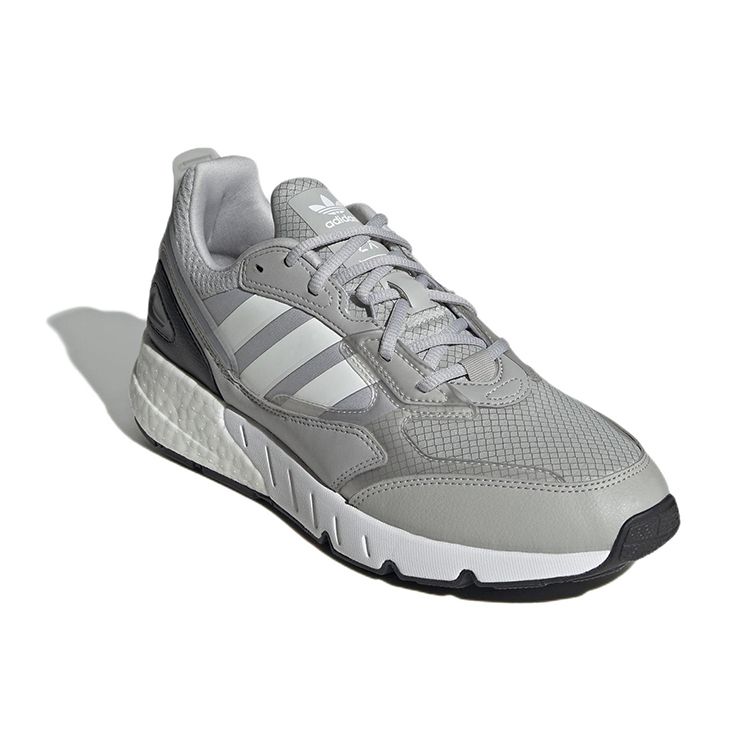 Adidas ZX 1K Boost 2.0 Серые кроссовки унисекс Grey-Two Cloud-White Core-Black GY5983