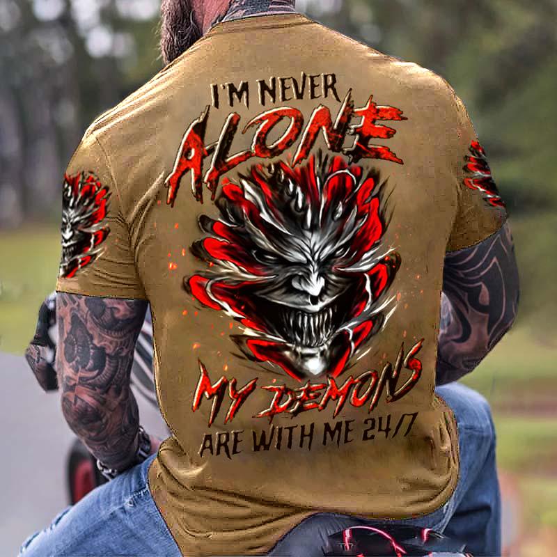 Vintage T-shirts For Men Shirts Short Sleeve Tops Skull Graphic Clothing O Neck Oversized Streetwear 5xl Summer Men's Shirt Tees