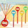 Bubble Wand, 32 Hole Smiling Face Bubble Stick, Cute Long Five-Claw Bubble Wand, Bubble Machine Toys for Party Favor (Bubble Liquid Not Included)