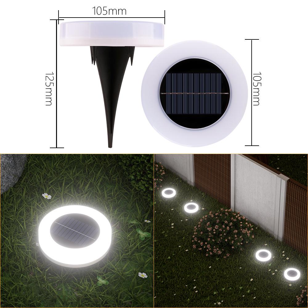 Waterproof Solar Garden & Courtyard Step Lights for Outdoor Decoration