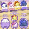 Auldey  My Little Pony Q Edition Ponybits Friendship Train Princess Celestia Action Figure Toys for Boys Girls Kids Gift