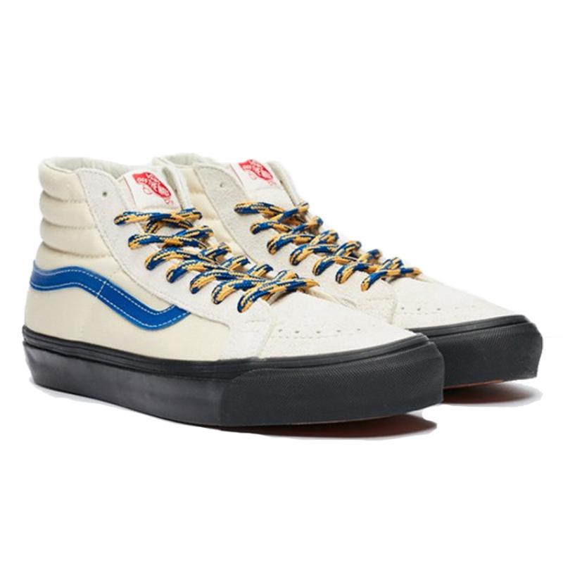 Vans SK8 Hi Vault High End White Blue Whiteblue Vans VN0A4BVBTIY