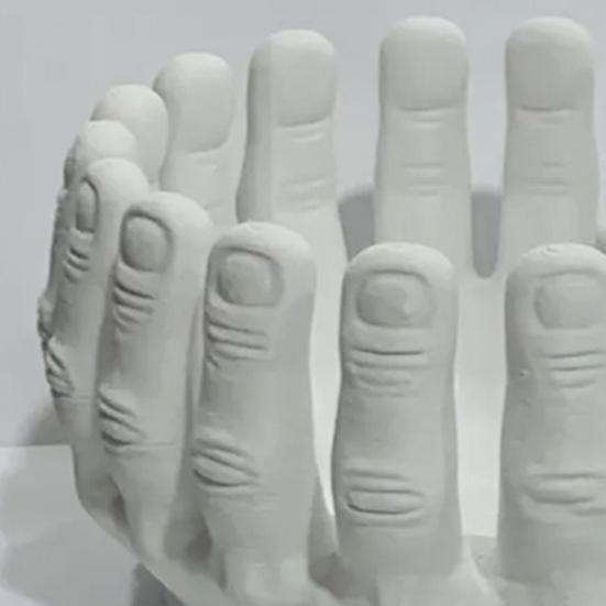 Готический Хэллоуин Скелет Руки Конфетница Подставка Легкий Компактный Контейнер для Хранения Настольный Декор