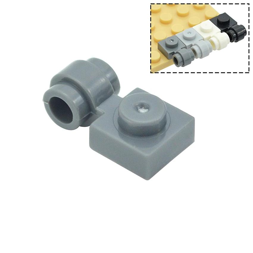 Деталь MOC Сборная Пластина Специальная 1x2 с Ручками Тонкий Кирпичный Зажим DIY Строительный Блок Детская Игрушка Совместимая 63868 92280 60478 18649