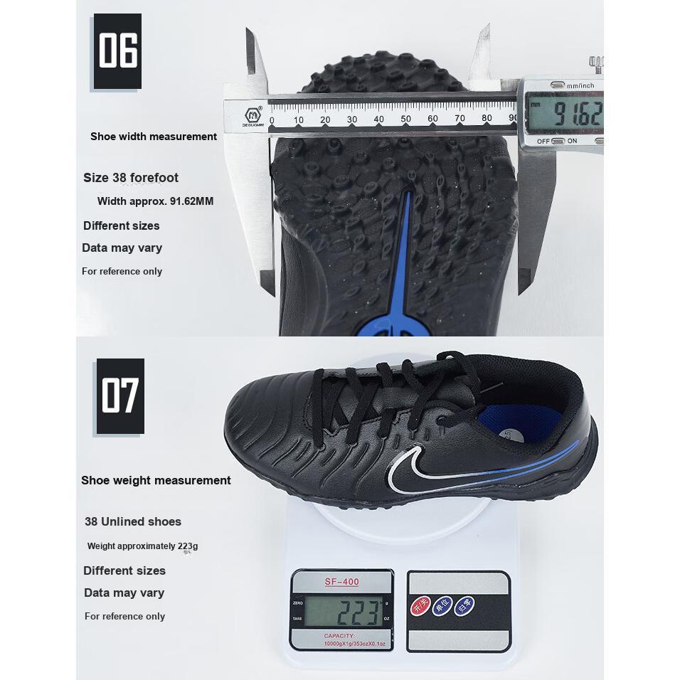 Nike Детские кроссовки Tiempo Legend 10 Club TF GS Shadow Pack Black Hyper-Royal Chrome DV4355-040