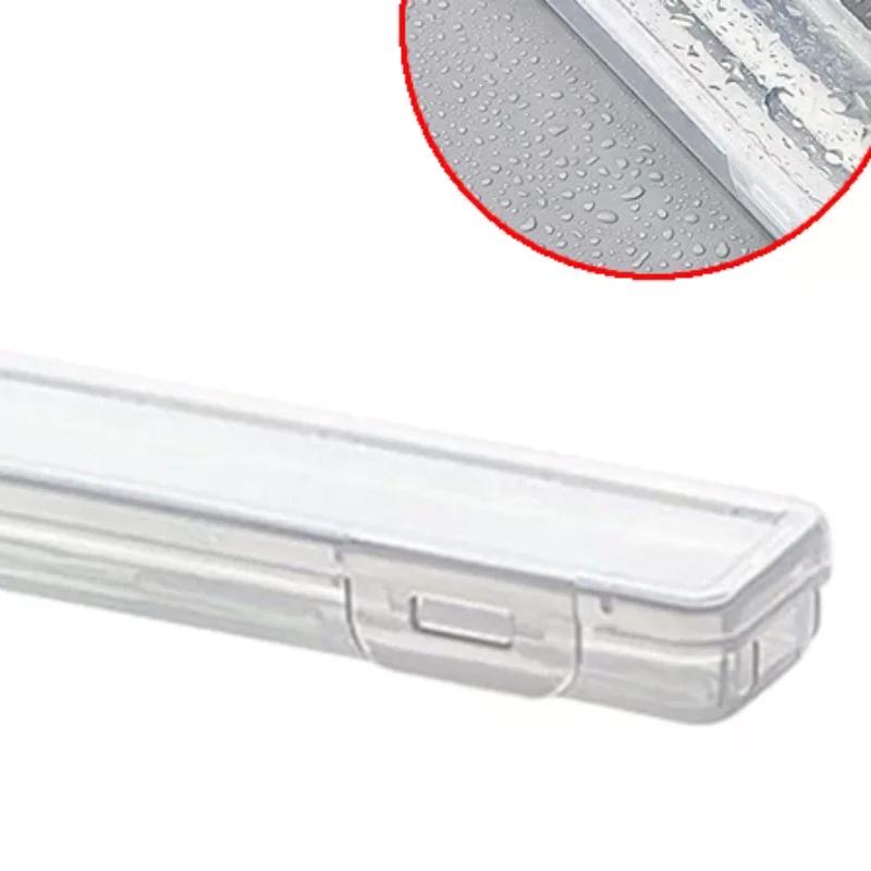 Портативный бокс для зубной щетки Пластиковый дорожный чехол для зубной щетки Прозрачный органайзер-держатель для зубной щетки Дорожные практичные аксессуары