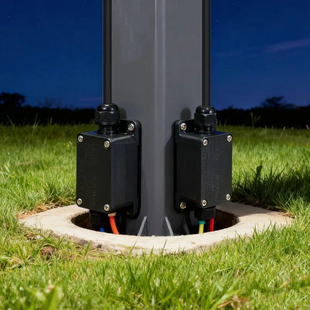 2-Way 3-Way Sealed Junction Box Waterproof Electrical Cable Box IP66 Junction Box Garden Projects