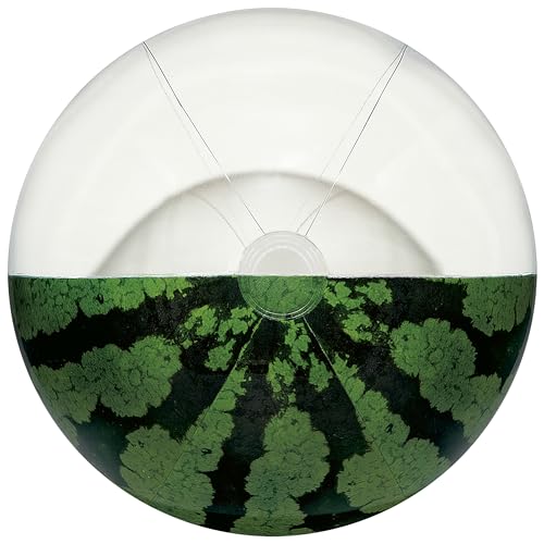 Igarashi Beach Ball 60cm Realistic Half Watermelon Ball, Inflated Size Approximately 50cm, BBC-60H