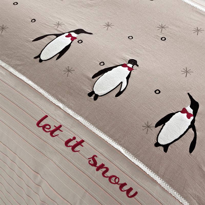 WTEMPO Home Textile Winter Bedding Sets Duvet Cover Bed Sheet Pillow 100%cotton 4pcs Warm