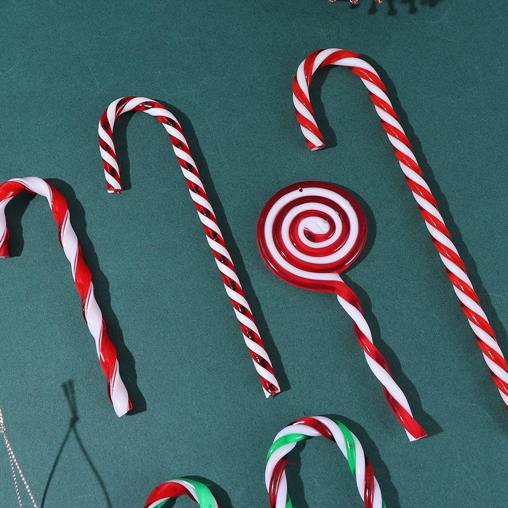 New Toys Candy New Year Decor Christmas Cane Home Xmas Ornaments Christmas Tree Decorations