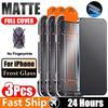 3Pcs Oleophobic Coating Dust Free Installation Screen Protector for IPhone 13 14 11 12 15 16 Pro Max 15 Plus XR 17 Matte Glass2