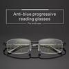 Progressive Men'S Eyeglasses Frame Multifocal Reading Glasses Anti Blue Light Eyewear Near Far Sight Glasse Escuadras De Metal+4