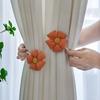 DIY Flower Curtain Tieback Fashion Curtains Tie Backs Gift Curtain Rope Holder Hooks