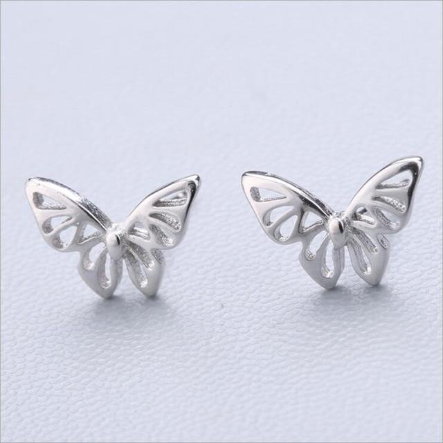 Серьги-иглы из стерлингового серебра 925 пробы, простые модные геометрические серьги-гвоздики, серьги-гвоздики для женщин, подарки 1-18