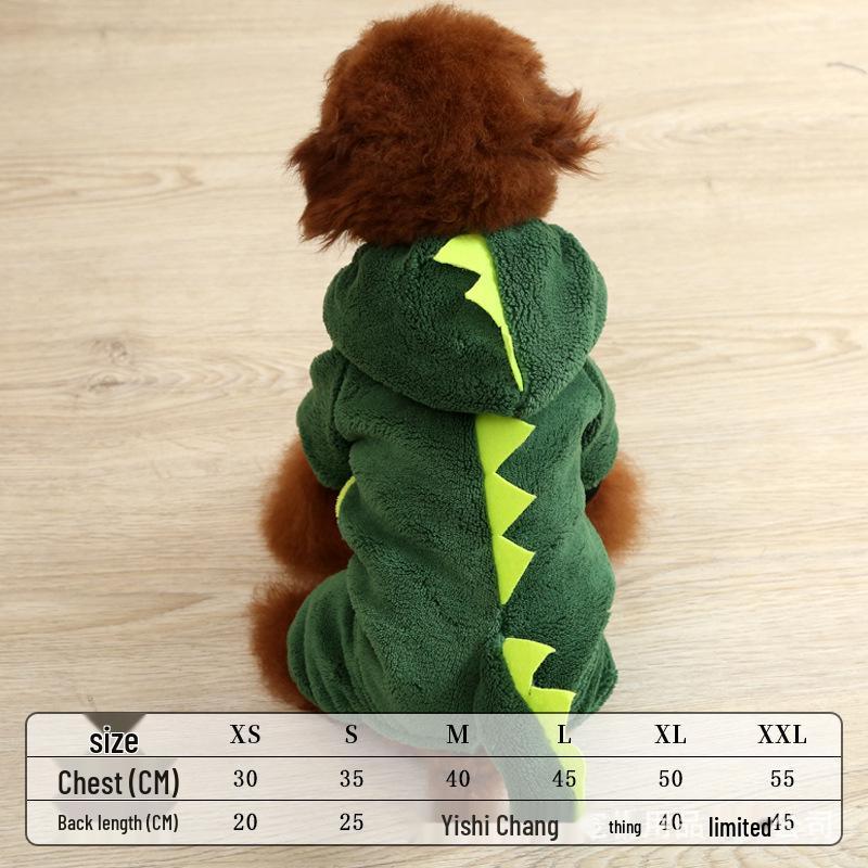 Funny Autumn/Winter Costume for Small Dogs & Cats - Teddy, Bichon, Corgi, Pomeranian