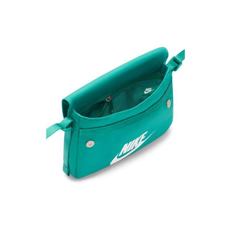 Nike Sportswear Futura 365 Logo Fabric Crossbody Shoulder Bag Unisex bags Sea-God-Green CW9300-370